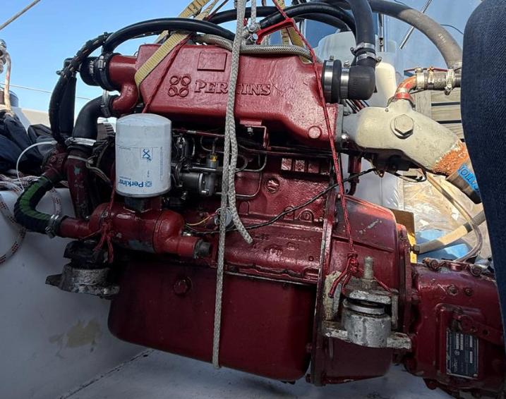 Scheepsdiesel - Goedlopende Perkins 4.108 Scheepsmotor, Watersport en Boten, Buiten- en Binnenboordmotoren, Gebruikt, Diesel, Binnenboordmotor