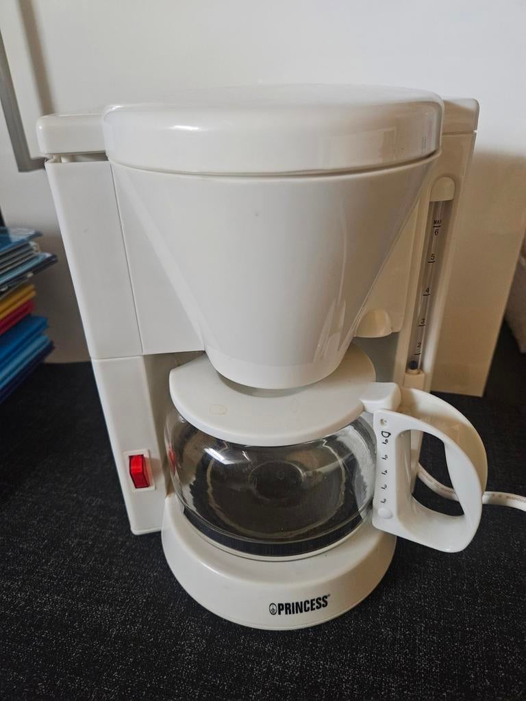 Princess Koffiezetapparaat - 6 kopjes, Witgoed en Apparatuur, Overige modellen, Gemalen koffie, Ophalen of Verzenden, Zo goed als nieuw