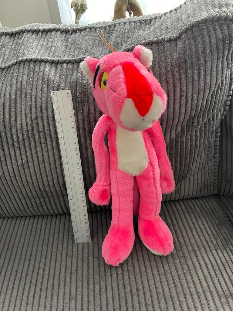1983 united artists berengoed speelgoed knuffel Pink panther, Overige merken, Overige karakters, Ophalen of Verzenden, Met label