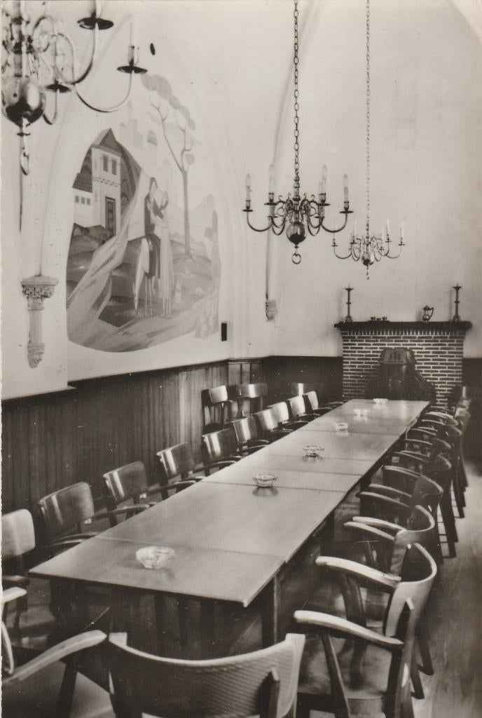 hattem- interieur herv. kerk, Ophalen of Verzenden, 1940 tot 1960, Gelderland