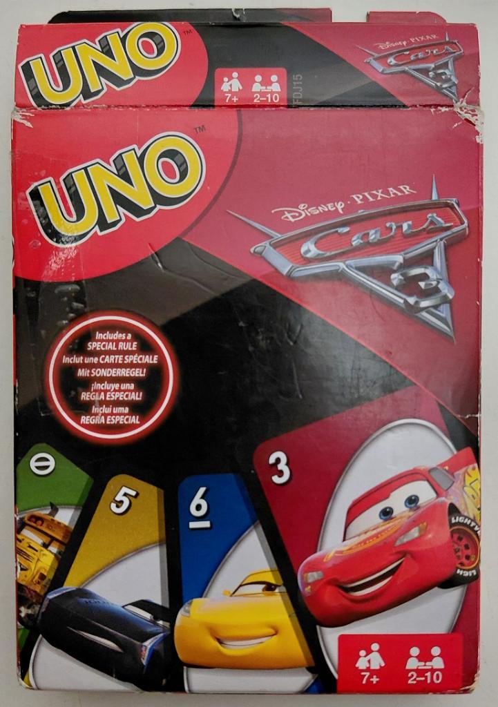 Uno Cars 3 (NIEUW), Hobby en Vrije tijd, Vijf spelers of meer, Ophalen of Verzenden, Nieuw, Mattel Games