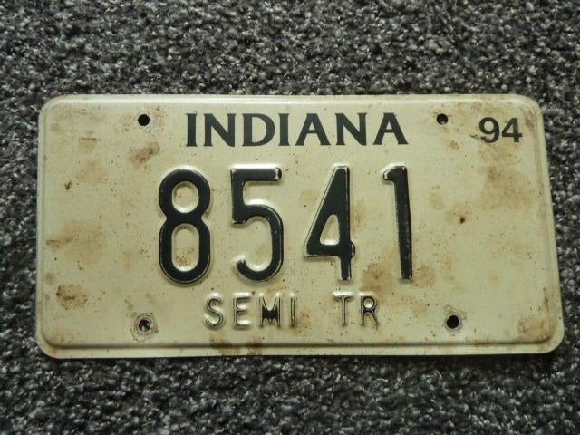 Kentekenplaat Licenseplate Indiana 1994 USA, Verzenden, Gebruikt, Auto's