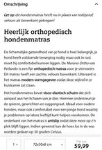 Petlando Orthopedische hondenmatras, Ophalen, Nieuw, Overige