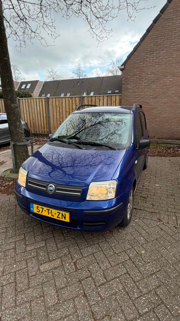 Fiat Panda 1.2 Dualogic 2006 Blauw AUT, 840 kg, Origineel Nederlands, 19 km/l, Particulier