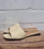 Toral - Prachtige leren slippers maat 40 - Nieuw €130, Slippers, Zwart, Nieuw, Ophalen of Verzenden