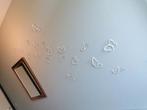 Witte vlinder decoratie voor op de muur., Ophalen of Verzenden