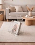 Vintage lectuur bak van helder plexiglas. 50 cm H, Ophalen of Verzenden, ., ., .