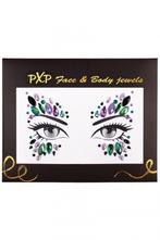 Face + Body Jewels - Gezichtsticker - Carnaval - Glitter, Ophalen of Verzenden, Nieuw, Overige typen, Carnaval