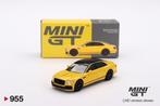 Bentley Flying Spur 2023 (LHD) Monaco Yellow 1:64 Mini GT, Tschuiten@hotmail.com, Duitsland, Auto, Nieuw