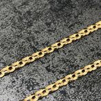 14 karaat gouden ketting collier massief nieuw cuban, Ophalen of Verzenden, Zo goed als nieuw, Goud