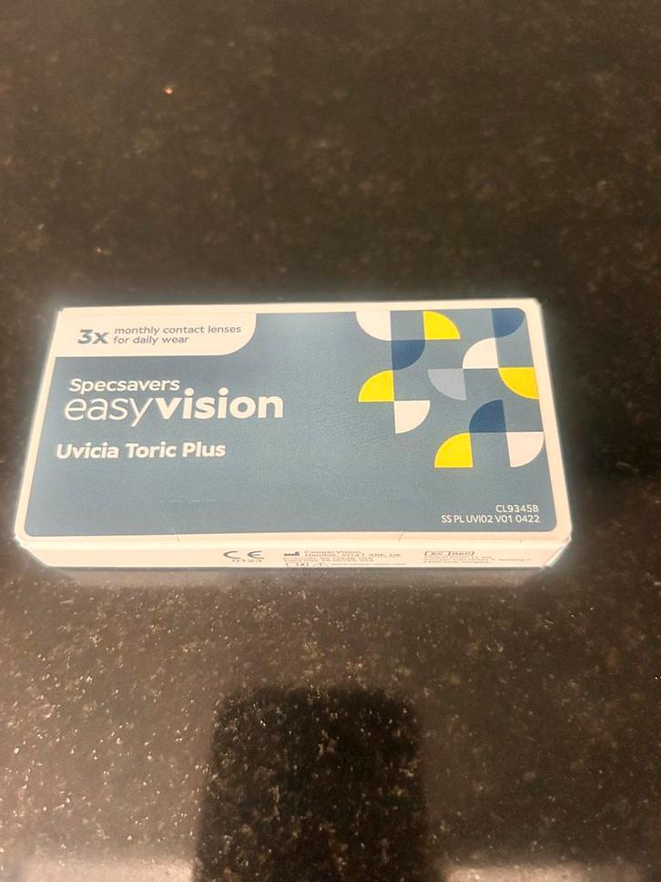 Zachte contactlenzen, Sieraden, Tassen en Uiterlijk, Uiterlijk | Gezichtsverzorging, Zo goed als nieuw, Ogen, Ophalen of Verzenden