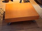Salontafel Vierkant met Lade - 80x80x27cm, Ophalen, Gebruikt, 50 tot 100 cm, Vierkant