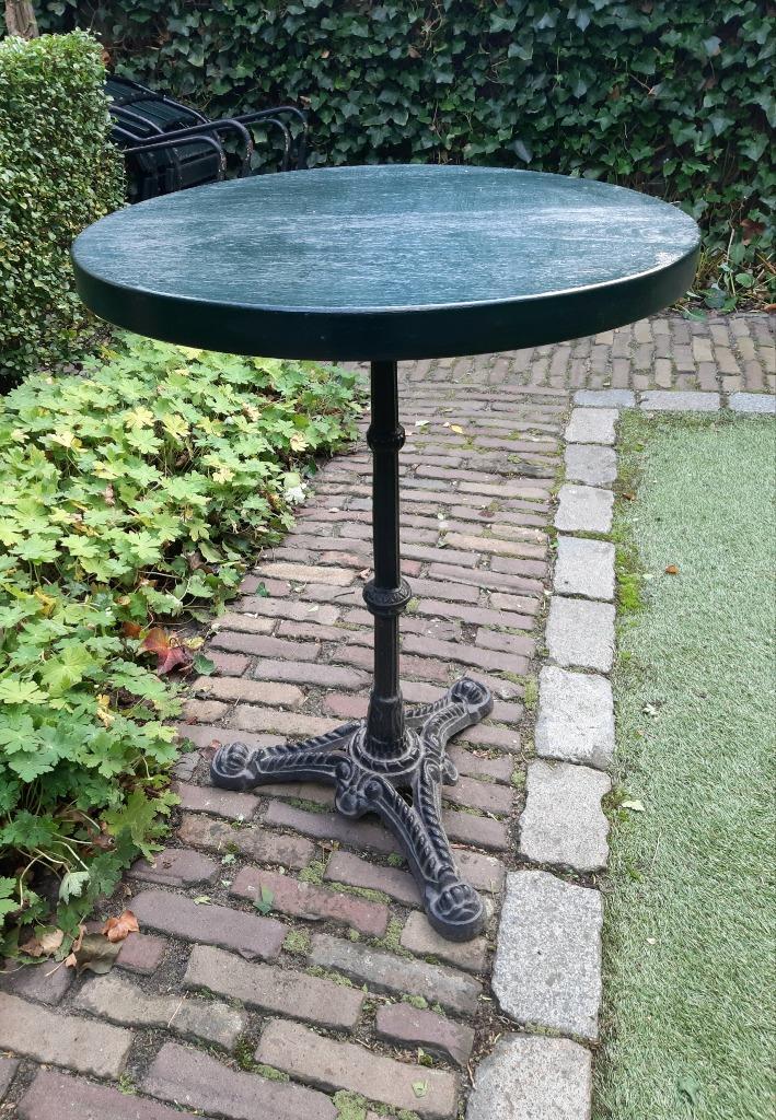 tuintafeltje, Tuin en Terras, Tuintafels, Gebruikt, Rond, Hout, Ophalen