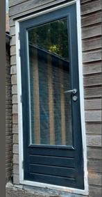 Buitendeur met glas, Gebruikt, Deurkozijn, 150 tot 225 cm, Inclusief glas