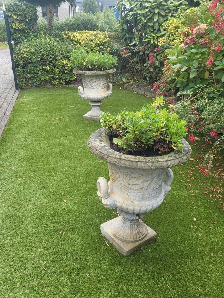 Antieke Franse Vaarzen - Puntgaaf!, Tuin en Terras, Tuinvazen, Zo goed als nieuw, Ophalen of Verzenden