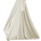 Statafelrok met strik model garden kleur ecru, Ophalen of Verzenden, Nieuw, Rond