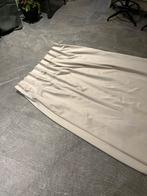 Gordijnen set greige/grijs/bruin - 5 stuks, Gebruikt, 200 cm of meer, Beige, 150 tot 200 cm