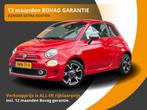 Fiat 500 S 1.2 SPORT NAVI/CRUISE/HALF LEDER/SP.STOELEN/U-CON, Voorwielaandrijving, Gebruikt, 4 cilinders, Met garantie (alle)