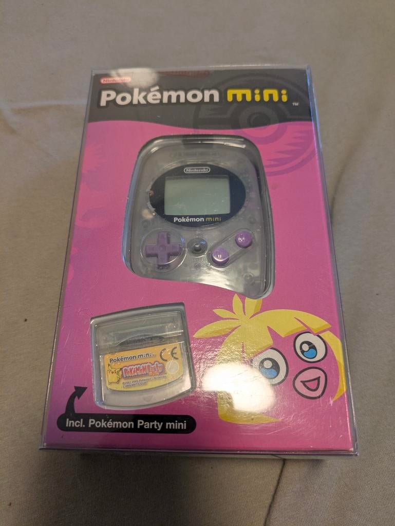 Nintendo Pokémon Mini: Roze/Pink, Spelcomputers en Games, Spelcomputers | Overige, Zo goed als nieuw, Ophalen of Verzenden