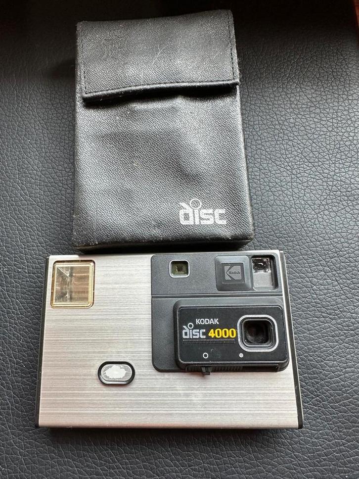 Kodak Disc 4000 Camera met Tas, Audio, Tv en Foto, Fotocamera's Analoog, Gebruikt, Compact, Kodak, Ophalen of Verzenden