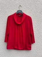 Rode Frank Walder Blouse Maat L, Kleding | Dames, Blouses en Tunieken, Ophalen of Verzenden, Zo goed als nieuw, Maat 42/44 (L)