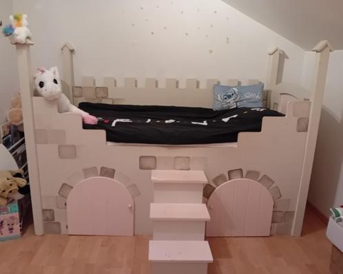 complete kasteel slaapkamer, Kinderen en Baby's, Kinderkamer | Complete kinderkamers, Zo goed als nieuw, Meisje, Ophalen