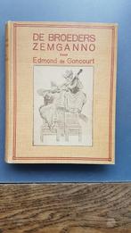 Circusroman/ ''De gebroeders Zemgano''/Edmond de Concourt., Verzamelen, Circus, Gebruikt, Ophalen of Verzenden