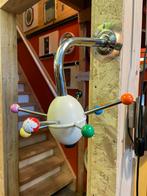 Vintage jaren 70 space age sputnik wand kapstok, Huis en Inrichting, Woonaccessoires | Kapstokken, Wandkapstok, Overige materialen