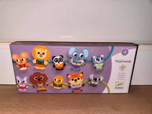 Djeco FilaFriends Kralen Rijgen - Nieuw, Kinderen en Baby's, Speelgoed | Educatief en Creatief, Nieuw, Knutselen, Ophalen of Verzenden