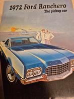 1972 Ford Ranchero pick-up folder izgst ook de Woody radio's, Ophalen of Verzenden, Zo goed als nieuw, Ford