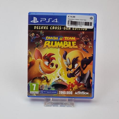 Playstation 4 Game: Crash Team Rumple, Spelcomputers en Games, Games | Sony PlayStation 4, Zo goed als nieuw