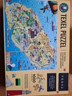 Texel Puzzel - 1000 stukjes, Hobby en Vrije tijd, Denksport en Puzzels, Ophalen, 500 t/m 1500 stukjes, Zo goed als nieuw