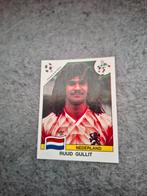 Panini sticker WK 90 Italia. Speler Ruud Gullit Nederland., Verzenden, Zo goed als nieuw, Sticker