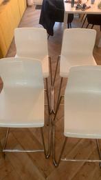 4 barkrukken Glenn ikea, Huis en Inrichting, Barkrukken, Ophalen, Kunststof, Gebruikt, Met voetsteun
