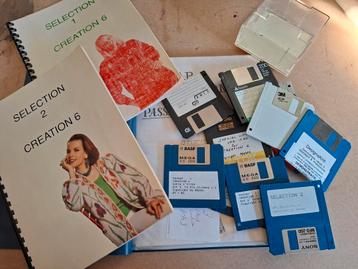 Breimachine software Creation 6 ( boek+ diskettes ) beschikbaar voor biedingen