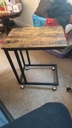 Bijzettafel, Ophalen, 50 tot 100 cm, Rond, Zo goed als nieuw