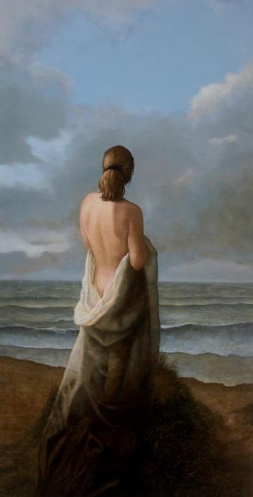 Fred de Heij - Giclee: dame beschikbaar voor biedingen