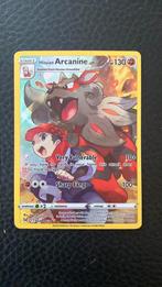 Pokemon hisuian arcanine tg08 tg30 trainer lost origin, Ophalen of Verzenden, Gebruikt