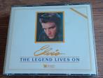 3 CD Elvis Presley The Legend Lives On, Ophalen of Verzenden, Gebruikt