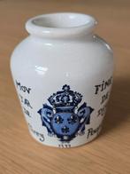 Antiek Digoin Sarreguemines Frankrijk mosterd potje €8 !!, Antiek en Kunst, Antiek | Keramiek en Aardewerk, Ophalen of Verzenden