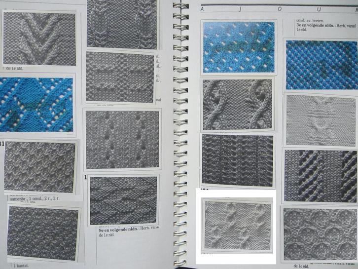 breien  300 breisteken relief ajour kabels fantasie  Libelle, Hobby en Vrije tijd, Breien en Haken, Gebruikt, Breien of Haken