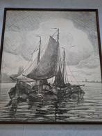 Schilderij van C. van Waning, Ophalen