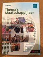 Thema's lesboek Maatschappijleer VWO - Zo goed als nieuw, Verzenden, Nieuw, VWO, Maatschappijleer