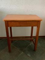 Oude houten schoolbank met klep, Antiek en Kunst, Antiek | Meubels | Stoelen en Banken, Ophalen