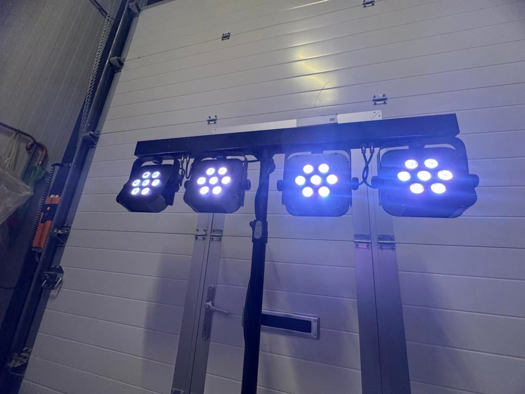 3x Stairville stage tri led (four bar/Led bar), Muziek en Instrumenten, Licht en Laser, Ophalen, Zo goed als nieuw, Licht
