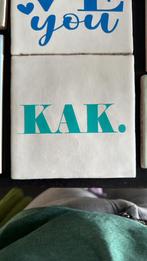 Decoratieve Keramische Tegel - KAK., Zo goed als nieuw, 20 tot 40 cm, Minder dan 5 m², Wandtegels