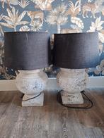 2 prachtige kruiklampen te koop!, Huis en Inrichting, Lampen | Tafellampen, Ophalen, Gebruikt, Landelijke, 50 tot 75 cm