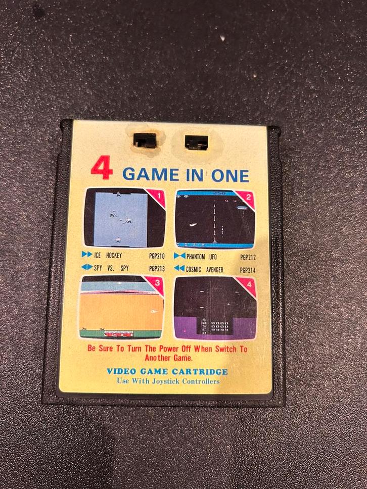 Atari 2600 spel 4-1, Spelcomputers en Games, Games | Atari, Gebruikt, Atari 2600, Avontuur en Actie, 1 speler, Vanaf 3 jaar, Ophalen of Verzenden