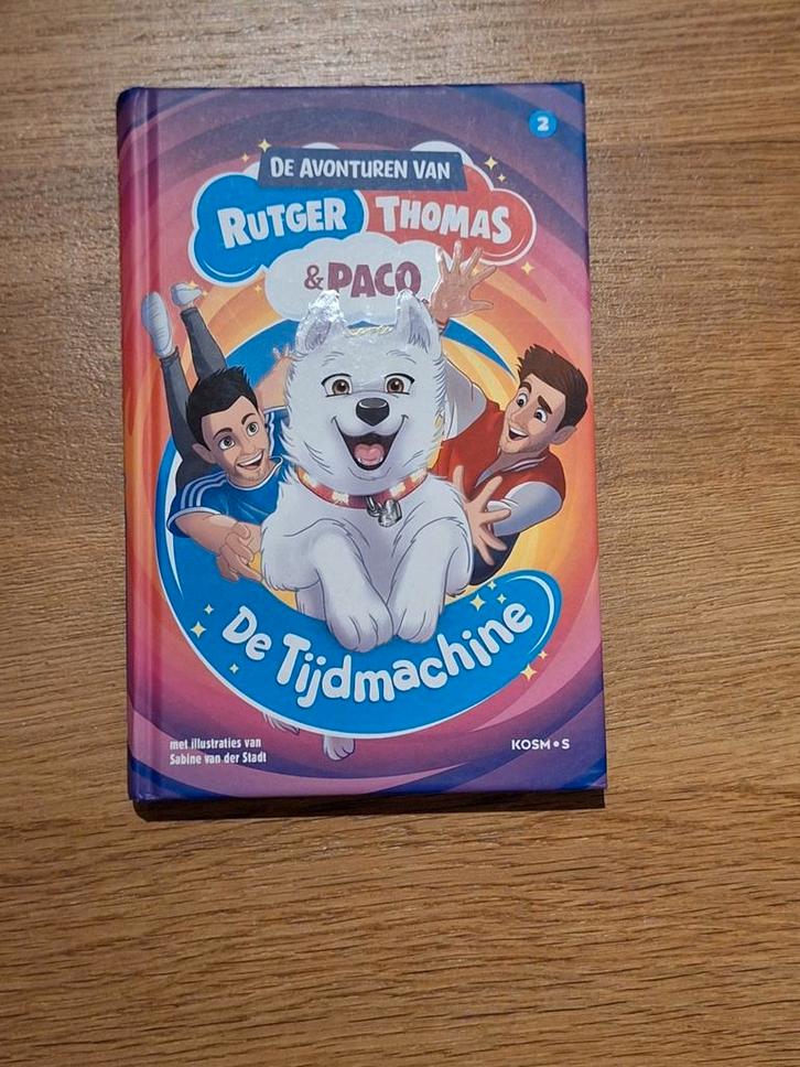 Boek 2 De Tijdmachine avonturen van Rutger Thomas Paco sint, Boeken, Kinderboeken | Jeugd | onder 10 jaar, Zo goed als nieuw, Fictie algemeen