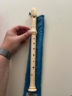 Aulos Sopraan Blokfluit met Hoes, Ophalen of Verzenden, Gebruikt, Sopraan of Sopranino, Kunststof